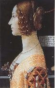 Sandro Botticelli, Domenico Ghirlandaio,Portrait of Giovanna Tornabuoni